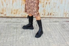 Botas militares altas